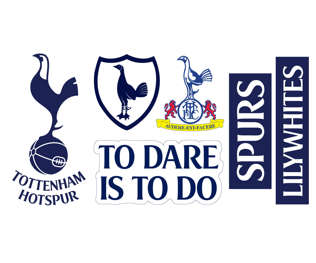 Tottenham Hotspur Football Club - Stadium Wall Mural (Inside) + Spurs Wall Sticker Set