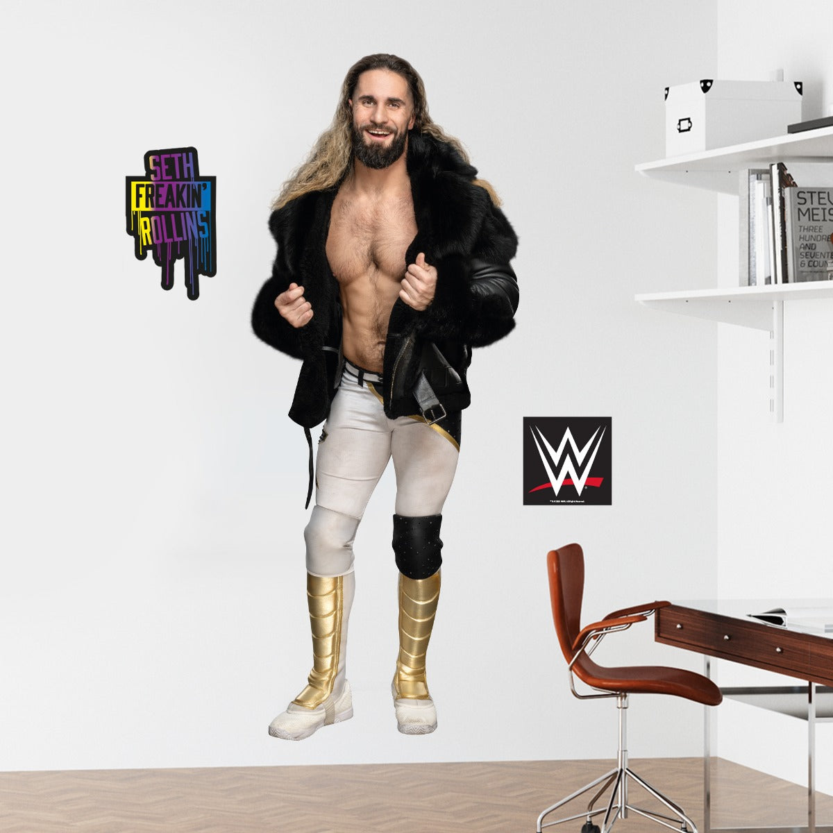 WWE - Seth Rollins Cut Out Wall Sticker