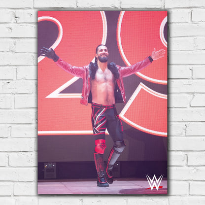 WWE Print - Seth Rollins Entrance Poster