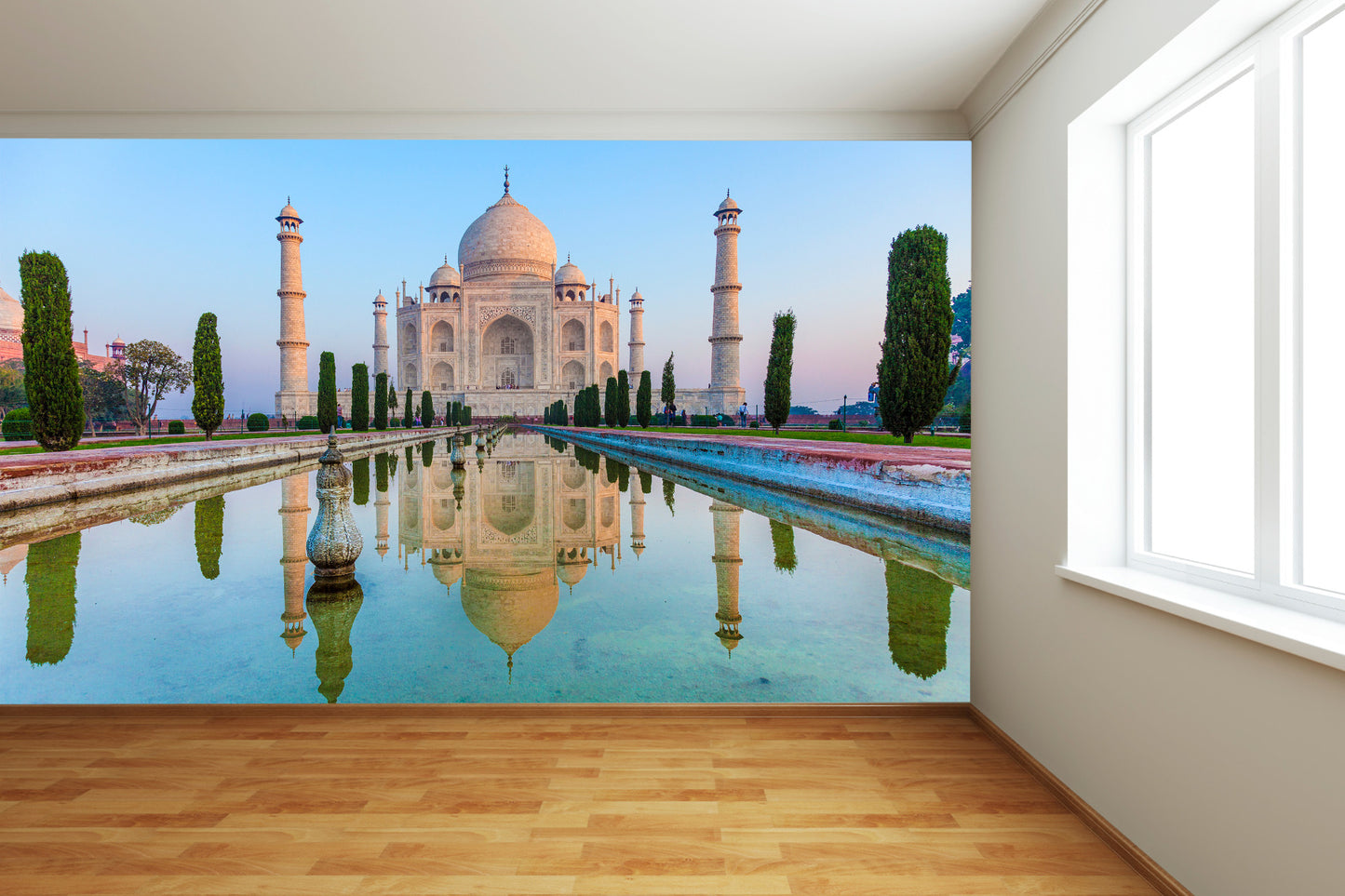 Taj Mahal India Wall Mural