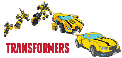 Transformers - Bumblebee Transformation Wall Sticker