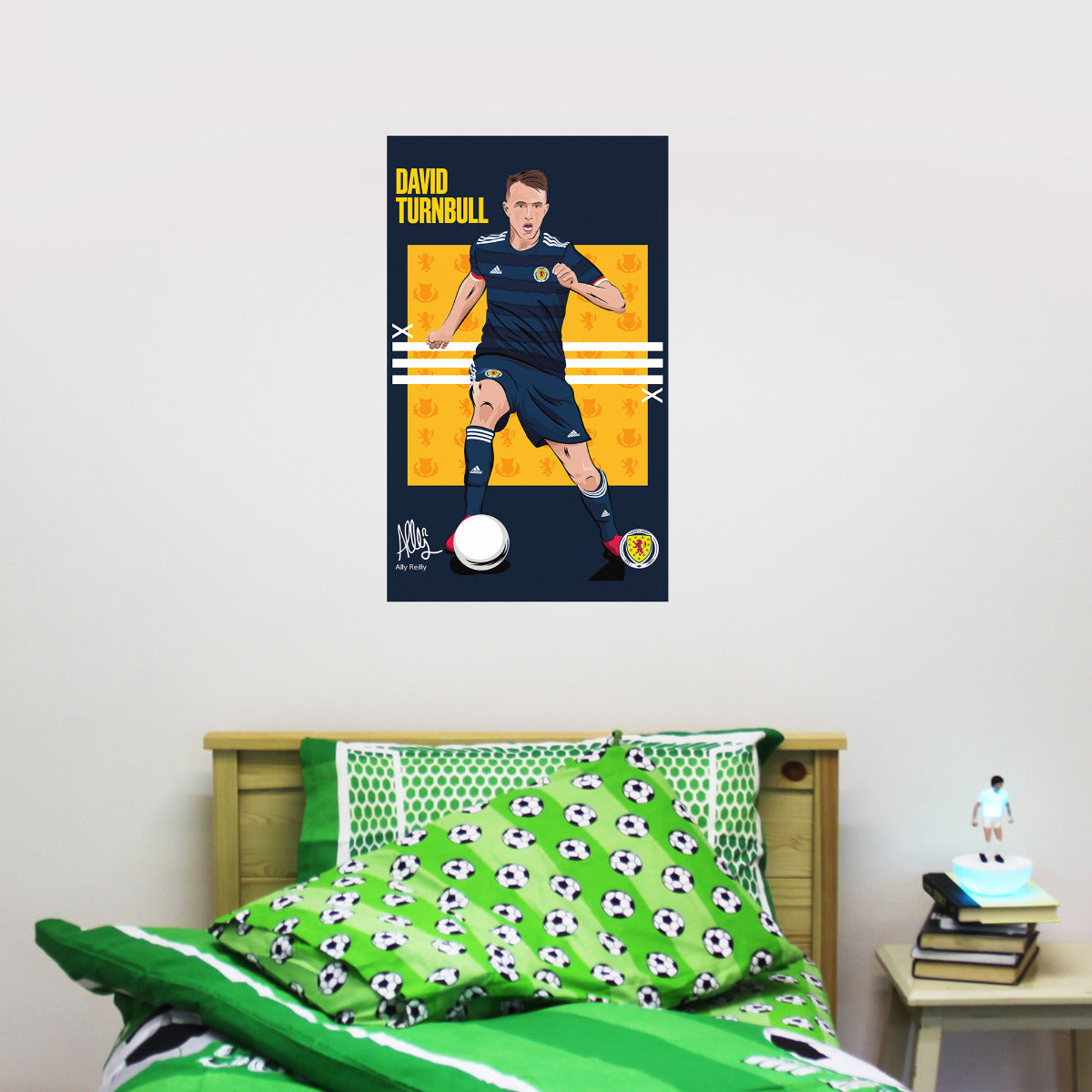 Scotland National Team - David Turnbull Wall Sticker