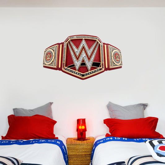 WWE Universal Championship Title Belt Wall Sticker