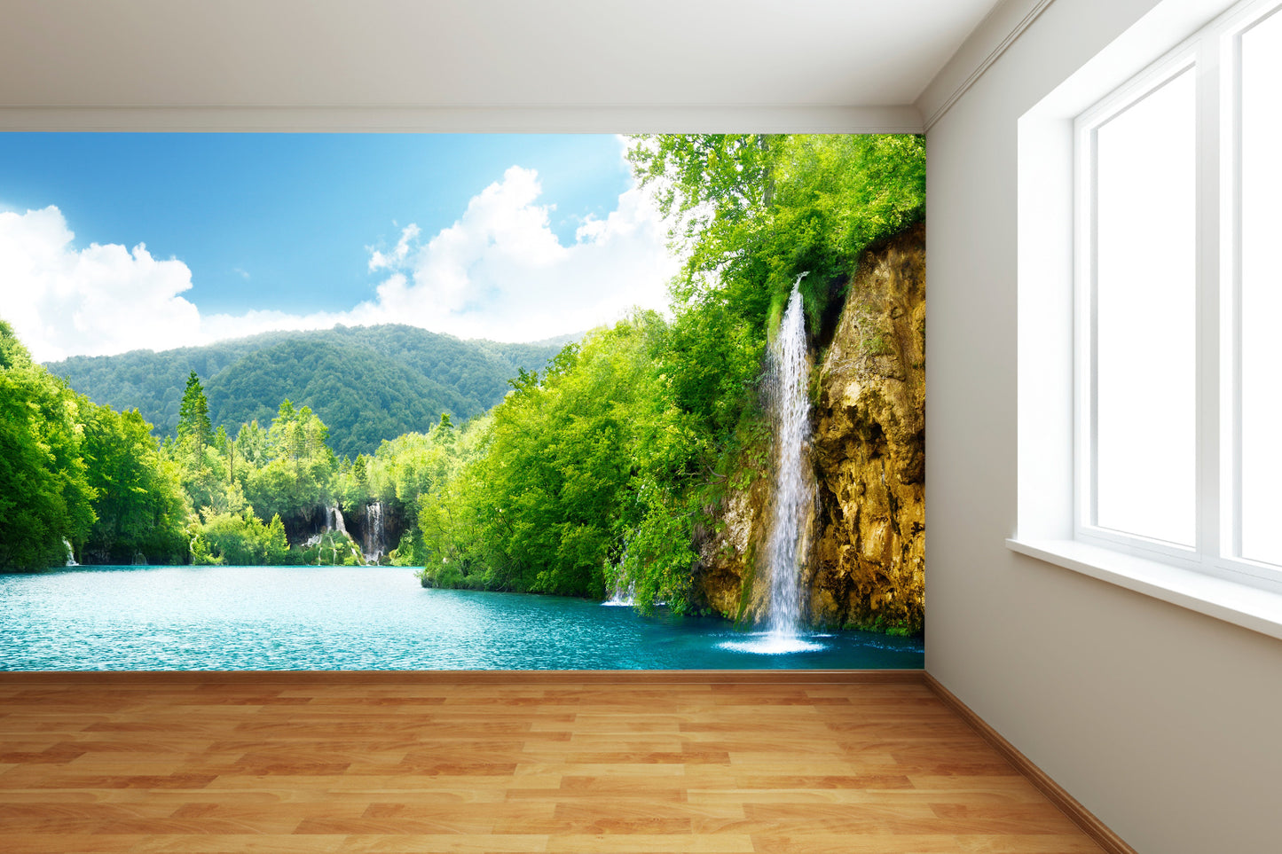 Tropical Waterfall Wall Mural